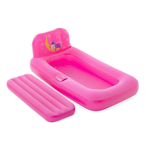 Bestway Fisher Price Pembe Çocuk Yatağı - 2