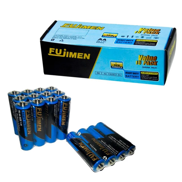Fujimen AA 1.5V Kalem Pil 60'lı Paket