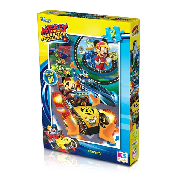 50 Parça Mickey Mouse Puzzle - 4