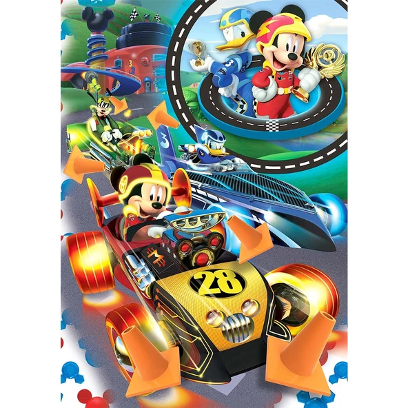 50 Parça Mickey Mouse Puzzle - 3