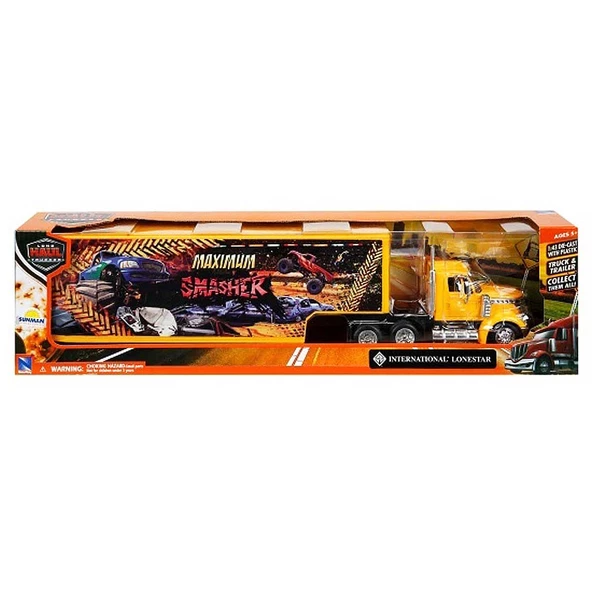 Sunman 1:43 Long Haul International Lonestar Taşıyıcı Tır - 4