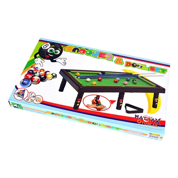 Snooker & Pool Set Bilardo - 4