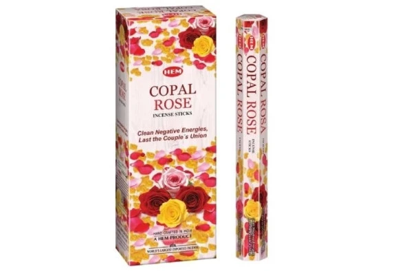 Copal Rose Hexa Tütsü Oda Kokusu