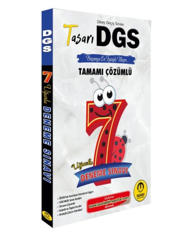 Tasarı Dgs 7 Uğurlu  Çözümlü Deneme