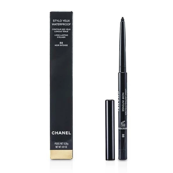 Chanel Stylo Yeux Waterproof Göz Kalemi - 88 Noir Intense