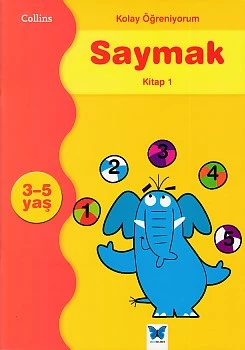 Kolay Öğreniyorum Saymak - Kitap 1 (3-5 Yaş) - Resim 1