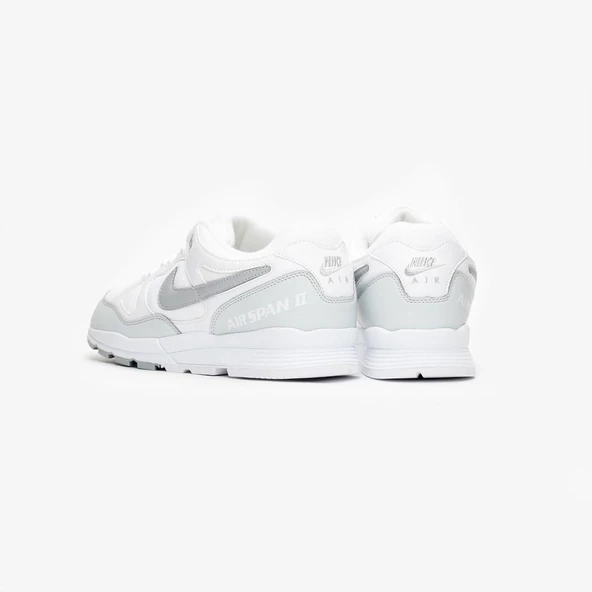 Nike Air Span II Wolf Grey Pure Platinum Erkek Limited Sneaker Shoes - 4
