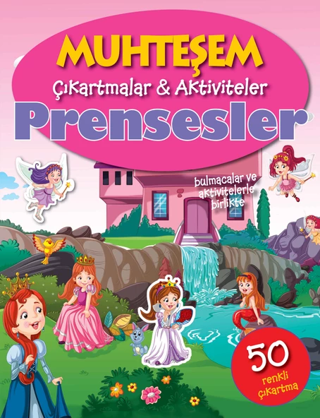 Muhteşem Çıkartmalar ve Aktiviteler - Prensesler