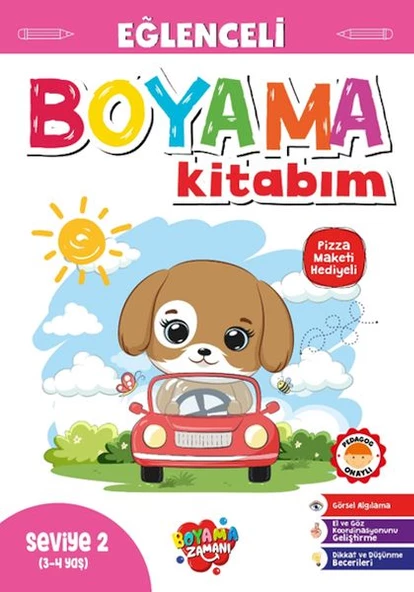 Eğlenceli Boyama - Seviye 2 (3-4 Yaş)