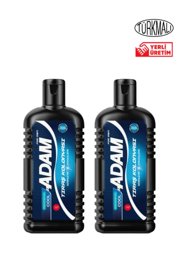 Tıraş Kolonyası Cool 250 Ml x 2 Adet