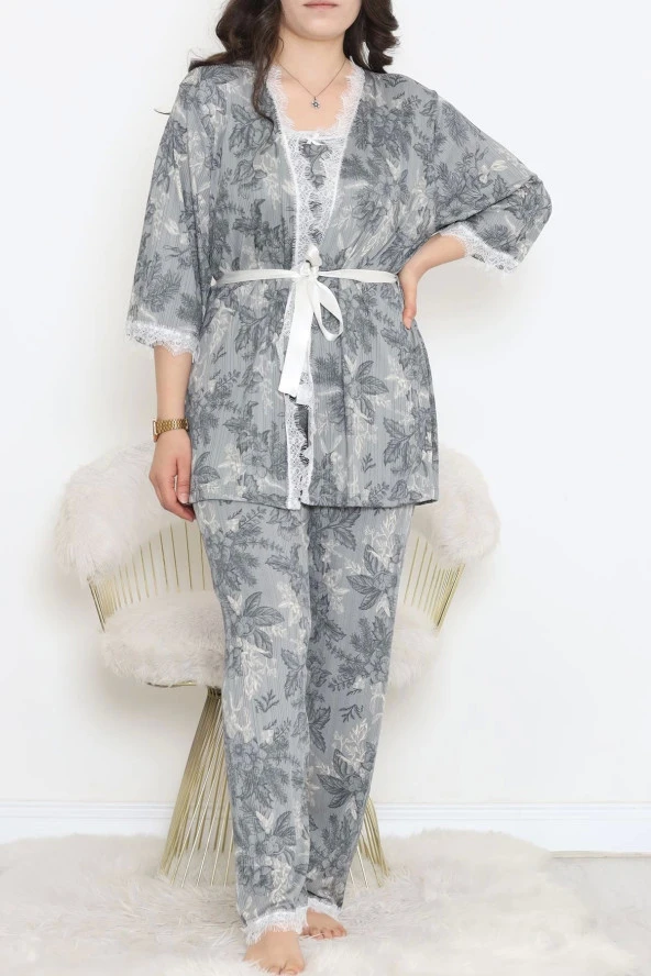 Battal Pegasus Set Pijama Takımı Suyeşili