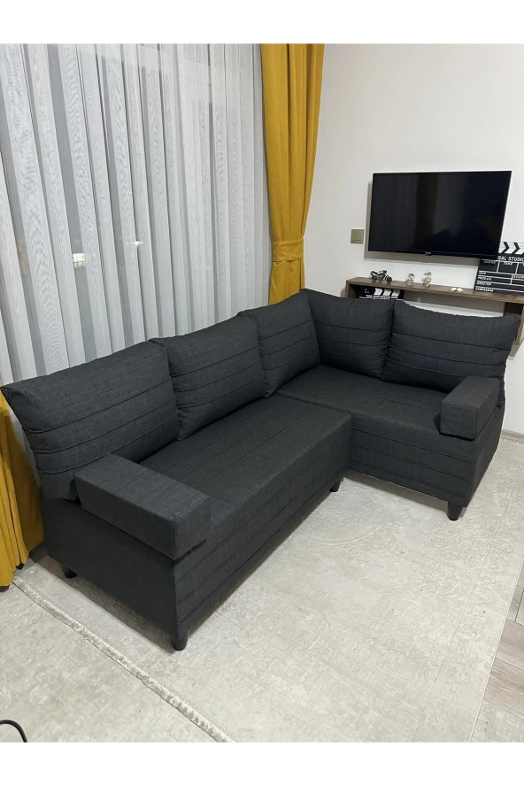 Modern Style Home Köşe Takımı Antrasit - 2