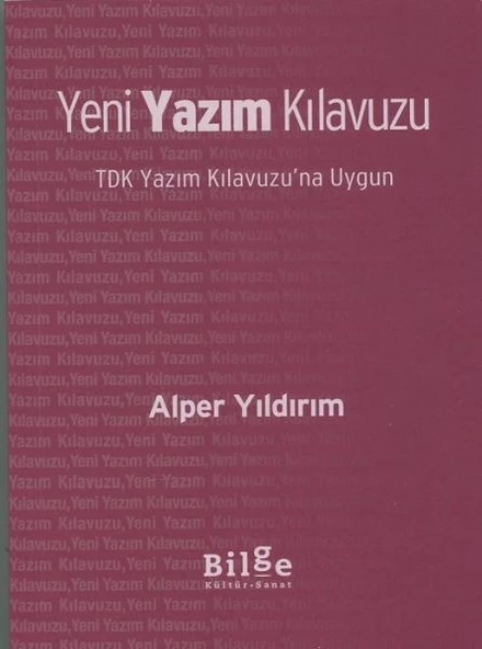 Yeni Yazım Kılavuzu (Cep Boy)  TDK Yazım Kılavuzu'na Uygun