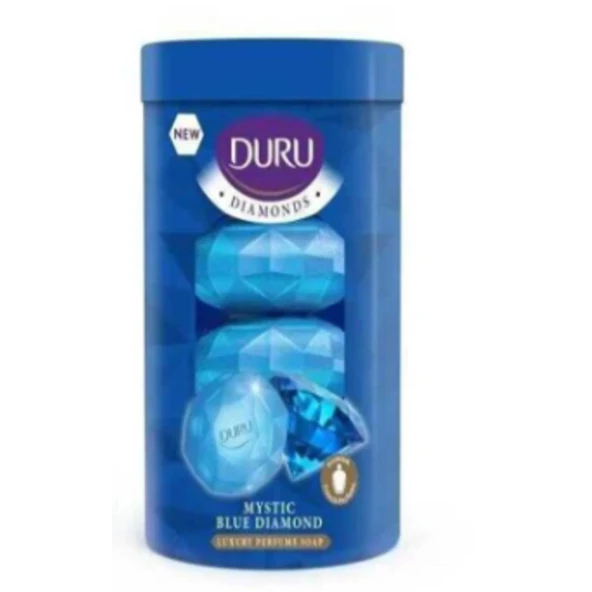 DURU SABUN DIAMOND SERIES 4*90 GR MAVI