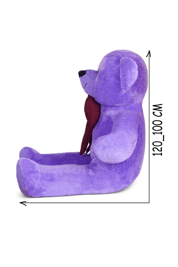 120-100 Cm Papyonlu Büyük Beyaz Ayıcık (%100 Yerli) - 3