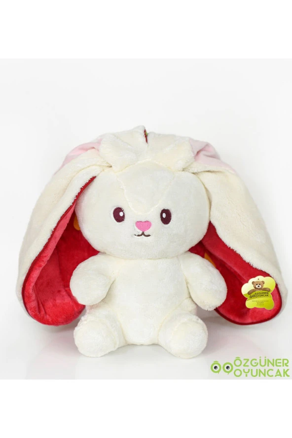 Çilek Tavşan Çantalı 80 cm - Resim 3