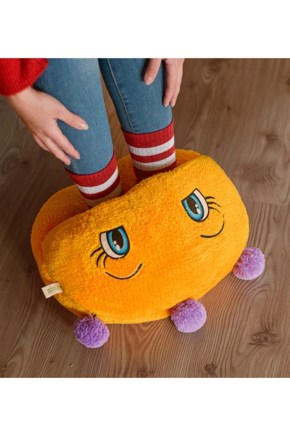 Peluş Ayak Isıtıcısı,panduf,terlik - 2