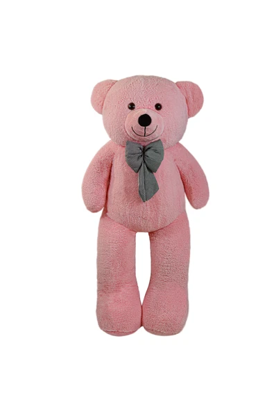 Ayıcı Oyuncak Papyonlu Sevimli Büyük Peluş Ayıcık, 130 Cm - % 100 Yerli - Resim 7