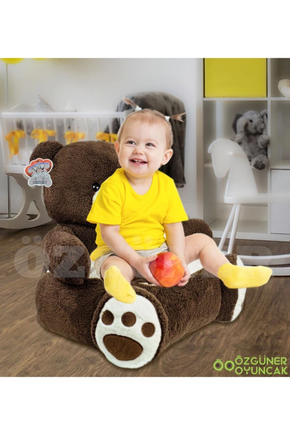 Ayı Peluş Bebek Çocuk Koltuğu (%100 YERLİ)