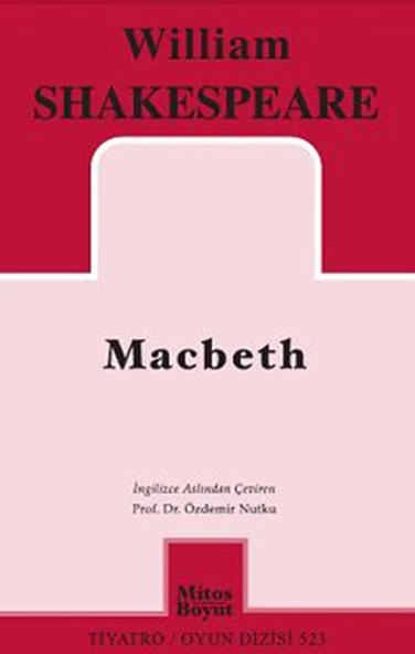 Macbeth (Özdemir Nutku çevirisi)