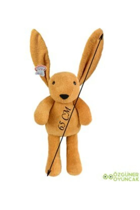 Uyku Arkadaşım Tavşan 65 Cm Peluş Tavşan - Resim 3