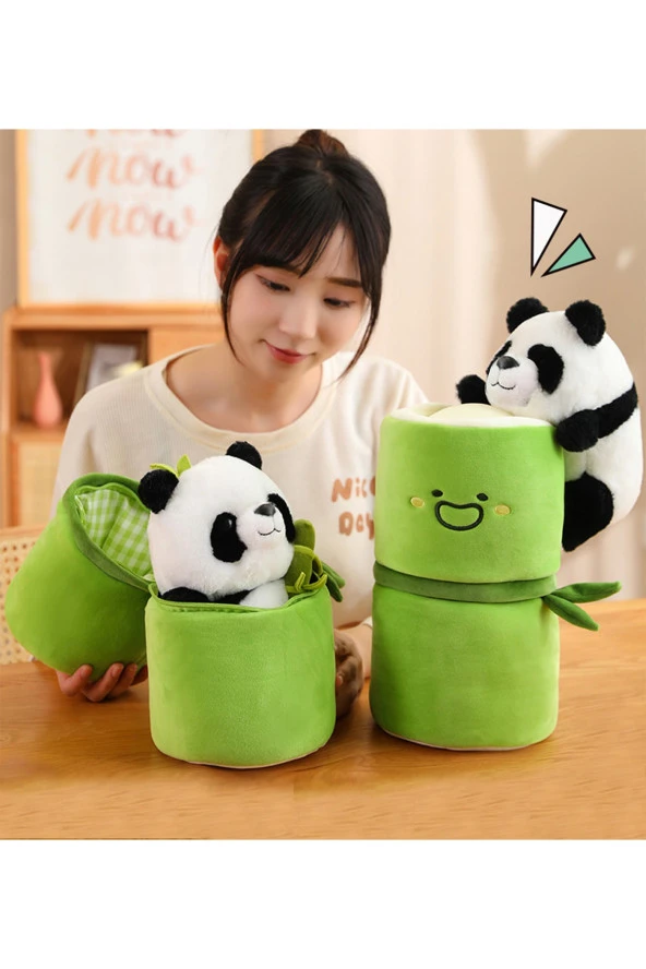 Çantalı Bambu Panda