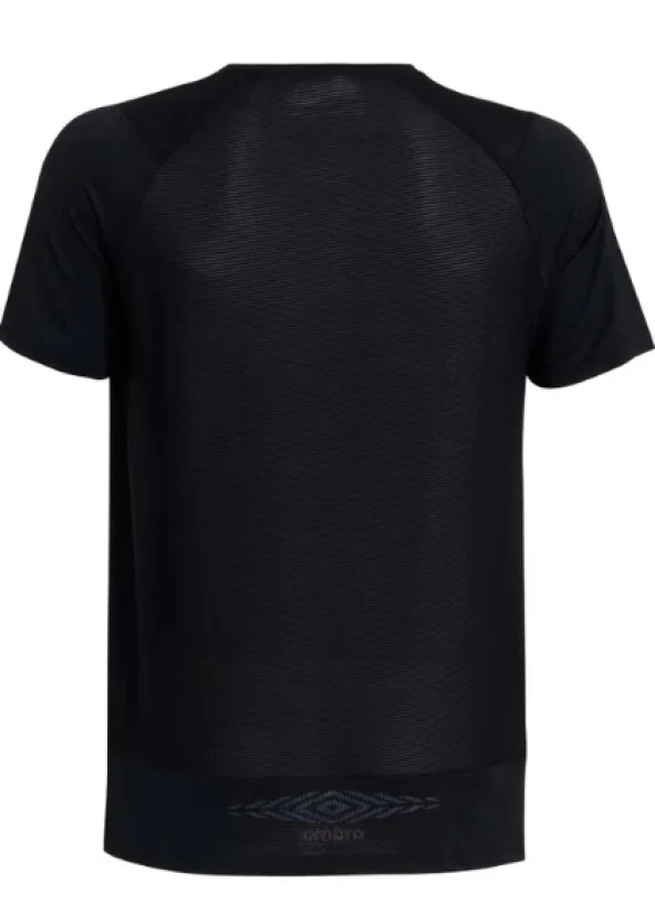 Umbro Bisiklet Yaka Spor T-shirt TF0167 Siyah - 3