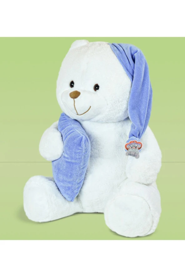 80 cm Yastıklı Uyku Arkadaşı Peluş Ayıcık (%100 Yerli Üretim) - 3