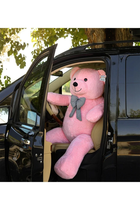 Dev Büyük Peluş Ayıcık 170 Cm Hediyelik Ayı (%100 YERLİ) Pembe ürün görseli