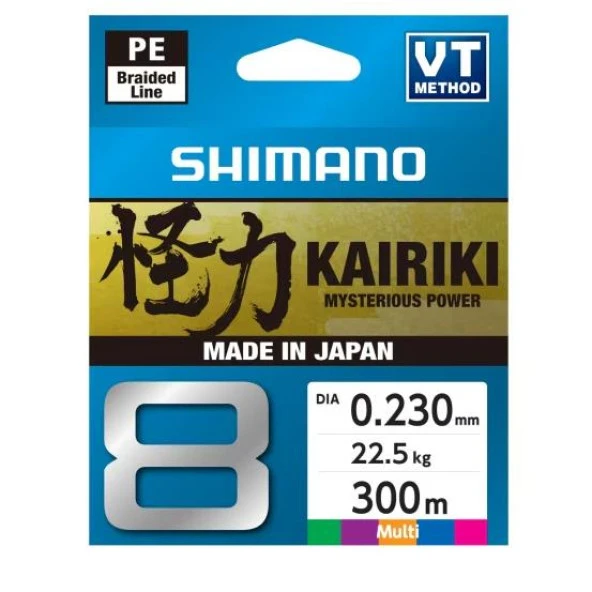Shimano Kairiki 8 300m Multi 0.230mm/22.5kg