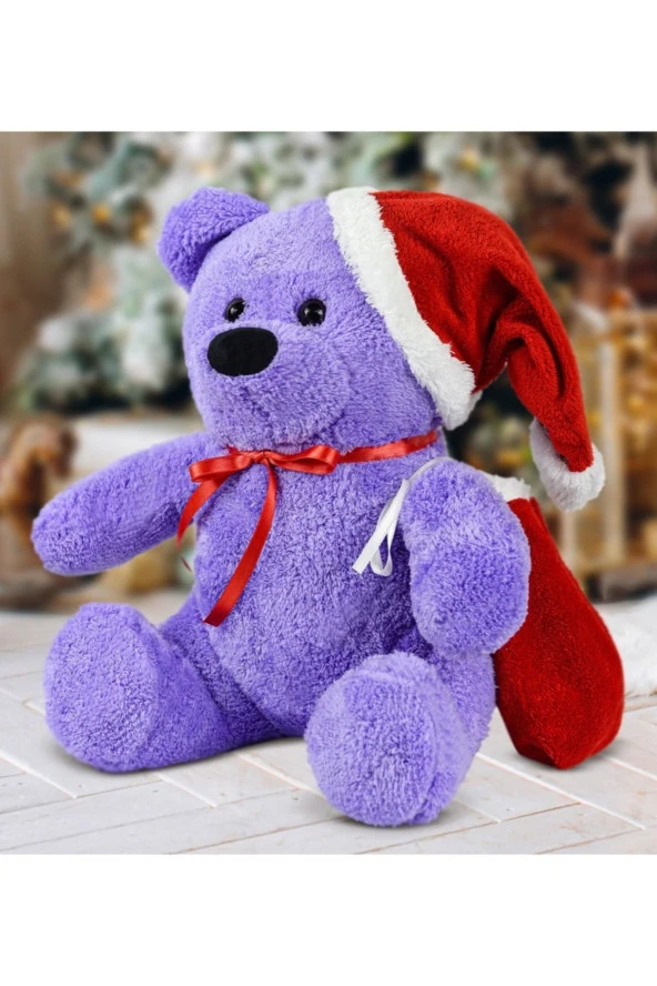 55 Cm Noel Baba Ayıcığı (%100 Yerli) ürün görseli