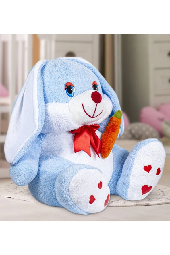 100 Cm Elinde Havuç Tutan Tavşan - Resim 2