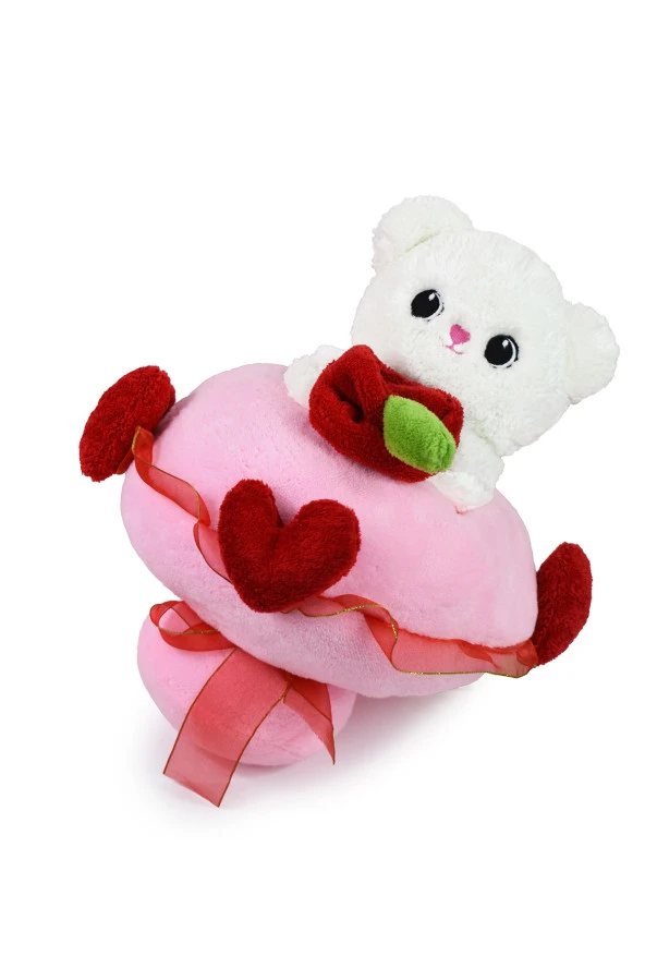 Peluş Ayıcık Sevgi Buketi Ve Hediye Seti Sevgililer Günü Doğum Günü Hediye - Resim 3