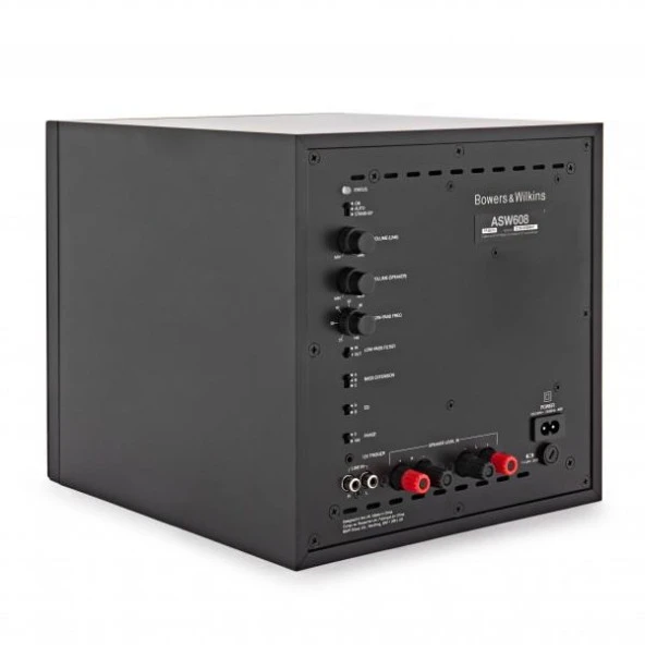 Bowers & Wilkins ASW608 Subwoofer Siyah - 3
