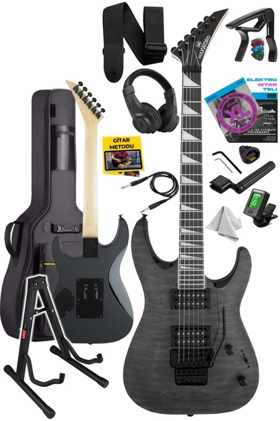 Maxword Grade-ST Gray Rosewood Klavye HH Yüksek Kaliteli Floyde Rose Elektro Gitar - Resim 2