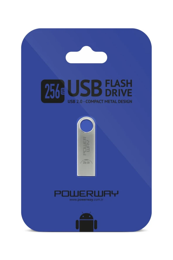 Powerway 256 Gb Metal Flash Bellek Metal Tasarım Usb Bellek The Latest Tecnology Data Traveler