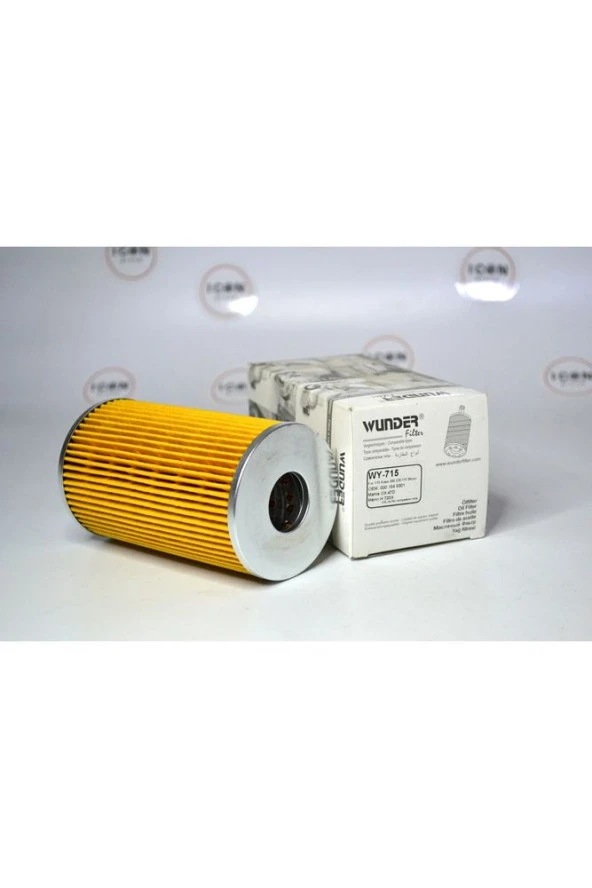 Icon Group - Mercedes 115 Kasa 200 - 220 -230 Yağ Filtresi - WY 715 - Resim 2