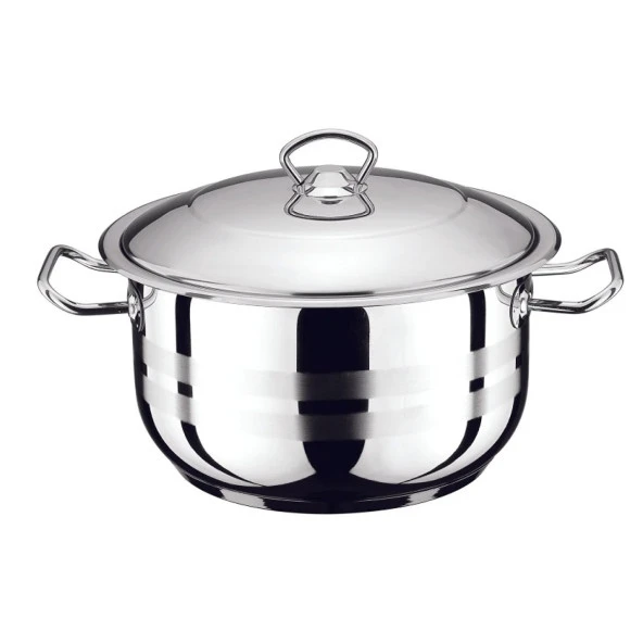 Girist Harmony Derin 304 Paslanmaz Çelik Tencere 28 cm