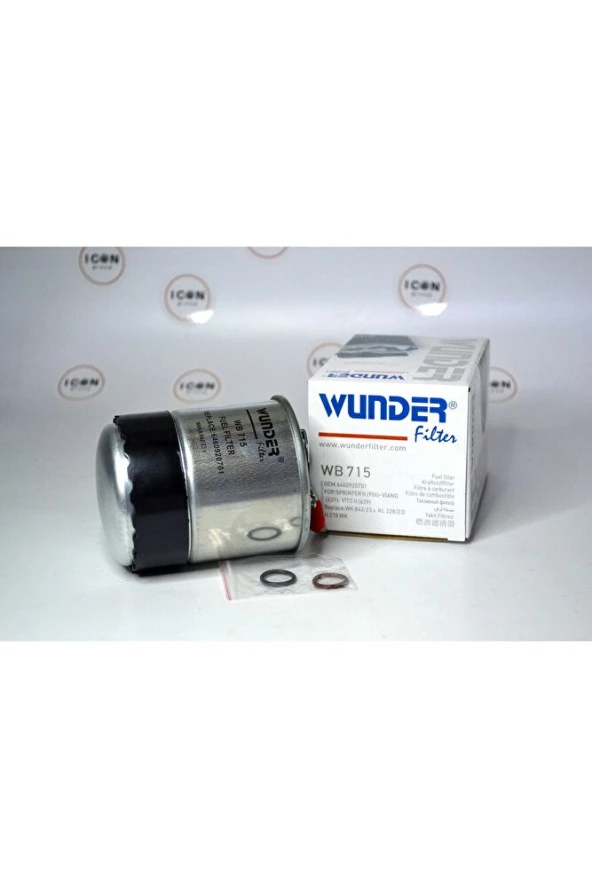 Icon Group - Mercedes Sprinter II (906) Yakıt Filtresi - WB 715 - Resim 2