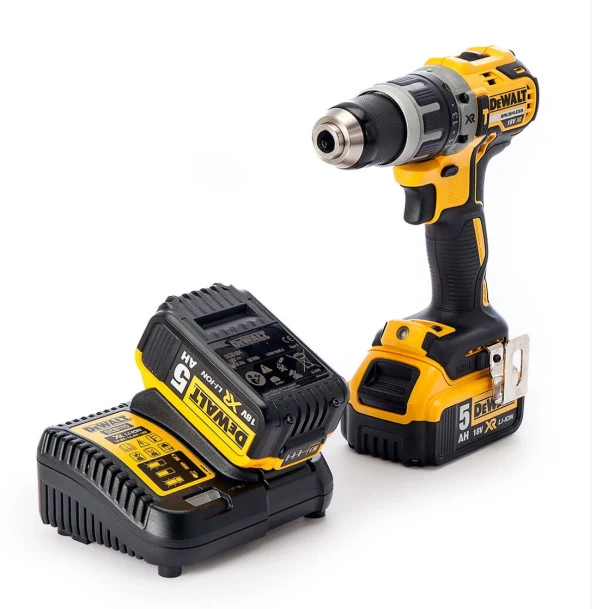 Dewalt DCD796P2 18 V Çift Akülü 5 Ah Darbeli Matkap - Resim 3