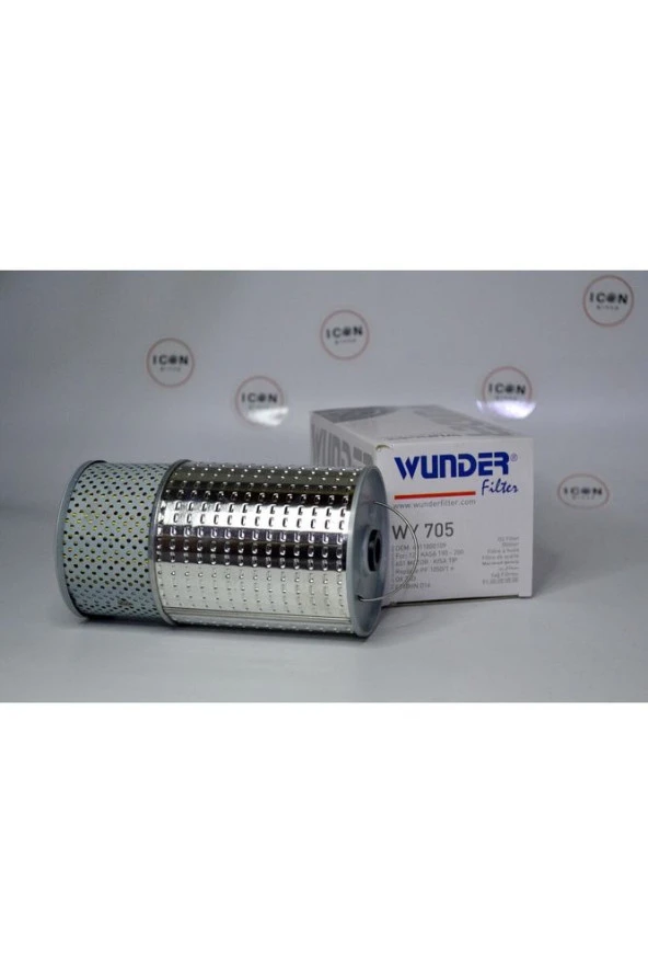 Icon Group - Mercedes 124 Kasa 190 - 200 Yağ Filtresi - WY 705 - 3