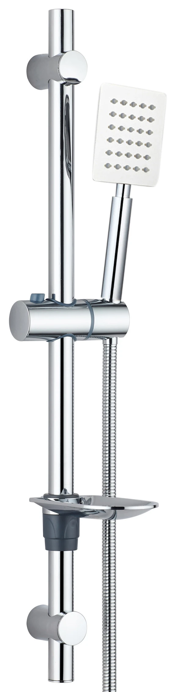 T-MAY Sart Oval Borulu Hareketli Sürgülü Duş Seti Üst Takımı - Resim 2