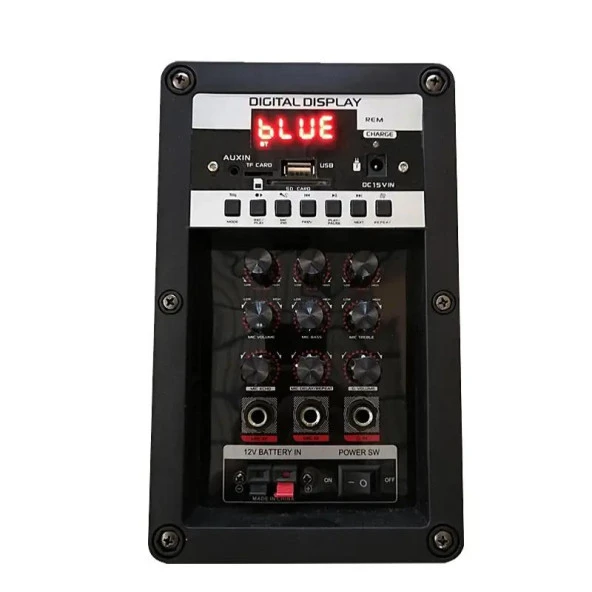 Torima Profesyonel LT-912 BT kablosuz hoparlör Bass ses kutusu - Resim 4