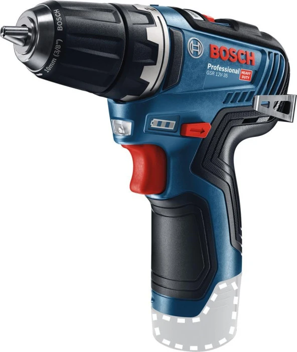 Bosch GSR 12V-35 Solo Akülü Delme/Vidalama Makinesi - 06019H8000