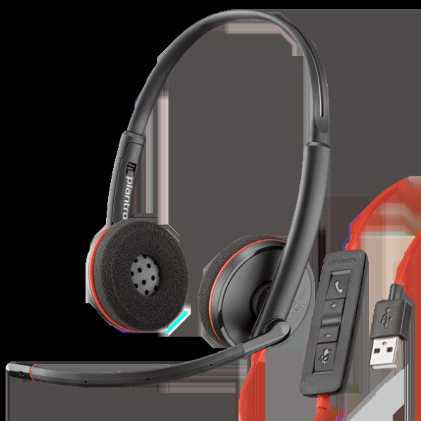 Plantronics Blackwire 3220 Çift Taraflı Taçlı Kablolu USB-A Kulaklık