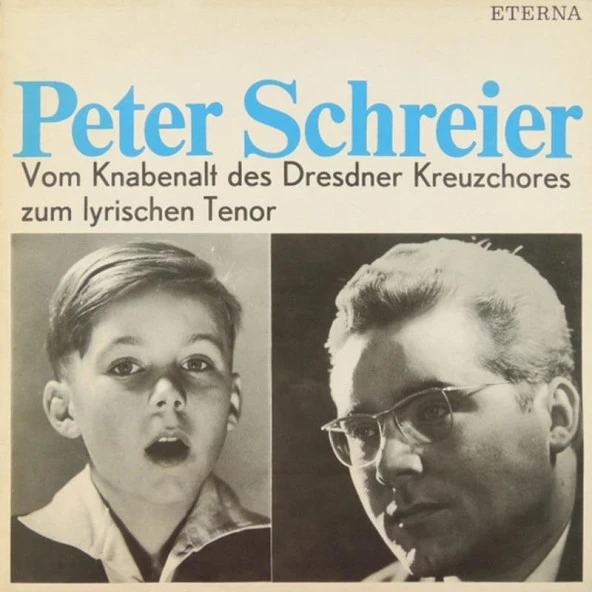 Peter Schreier – Vom Knabenalt Des Dresdner Kreuzchores Zum Lyrischen Tenor Klasik Vinly Plak alithestereo