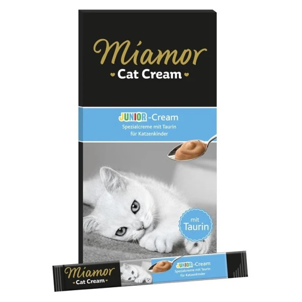 Miamor Cream Sütlü Yavru Kedi Ödülü 6x15 Gr ürün görseli 1
