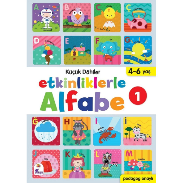 Etkinliklerle Alfabe Kitap Seti (2 Kitap)