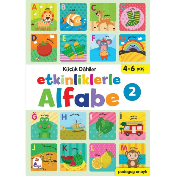 Etkinliklerle Alfabe Kitap Seti (2 Kitap) - 2
