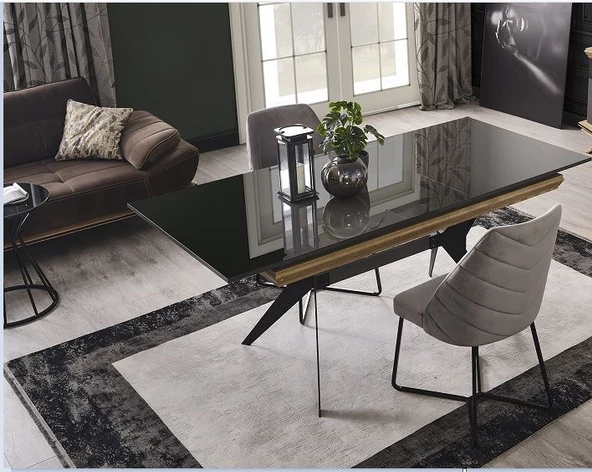 GRAND YEMEK MASASI+6 SANDALYE ürün görseli 1